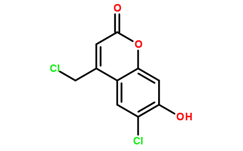 6-氯-4-氯甲基-7-羟基-苯并吡喃-2-酮