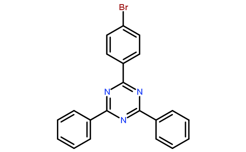 2-(4-溴苯基)-4,6-二苯基-1,3,5-三嗪·