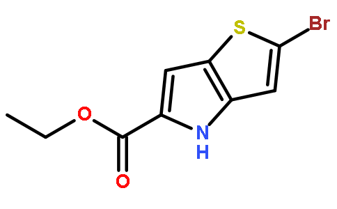 2-溴-4H-噻吩并[3,2-B]吡咯-5-羧酸乙酯