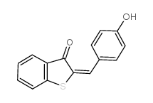 2-(4-hydroxy-benzylidene)-benzo[b]thiophen-3-one