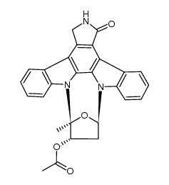 (5S,6S,8R)-5-methyl-13-oxo-6,7,8,13,14,15-hexahydro-5H-16-oxa-4b,8a,14-triaza-5,8-methanodibenzo[b,h]cycloocta[jkl]cyclopenta[e]-as-indacen-6-yl acetate