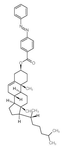 [10,13-dimethyl-17-(6-methylheptan-2-yl)-2,3,4,7,8,9,11,12,14,15,16,17-dodecahydro-1H-cyclopenta[a]phenanthren-3-yl] 4-phenyldiazenylbenzoate