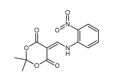 2,2-dimethyl-5-((2-nitrophenylamino)methylene)-1,3-dioxane-4,6-dione