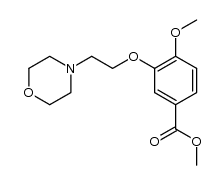 4-Methoxy-3-(2-morpholin-4-yl-ethoxy)benzoic acid methyl ester