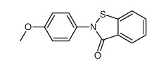 2-(4-Methoxyphenyl)-1,2-benzothiazol-3(2H)-one