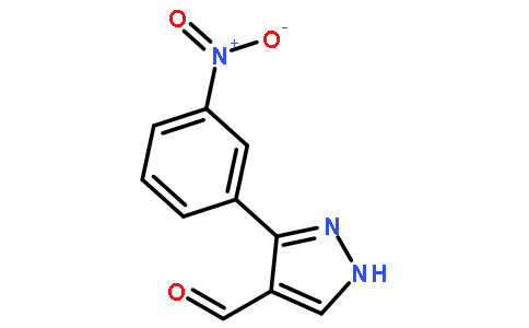 3-(3-硝基苯基)-1H-吡唑-4-甲醛