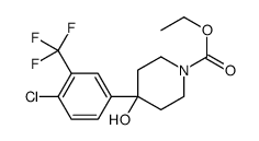 4-(4-氯-3-三氟甲基苯基)-4-羥基-1-哌啶甲酸乙酯