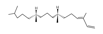 (7R,11R)-3,7,11,15-tetramethyl-hexadeca-1,3ξ-diene