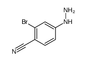 2-溴-4-肼基苯甲腈