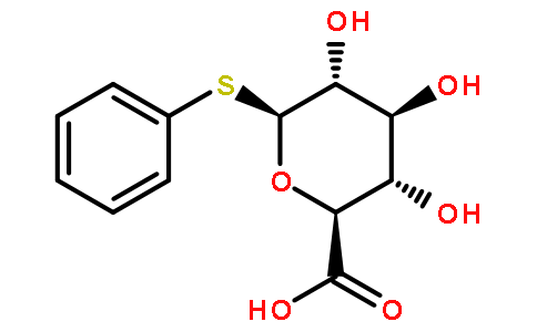 (2S,3S,4S,5R,6S)-3,4,5-三羥基-6-苯基硫基-四氫吡喃-2-羧酸