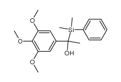 1-(dimethylphenylsilyl)-1-(3,4,5-trimethoxyphenyl)ethanol