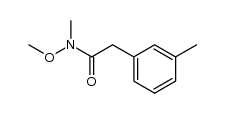 N-methoxy-N-methyl-2-(3-methylphenyl)acetamide