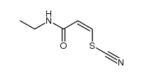 N-Ethyl-3-cyanomercapto-cis-acrylamid