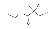 1,2,3-trichloro-1-ethoxy-2-methyl-propane