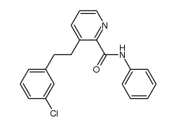 N-phenyl-3-[2-(3-chlorophenyl)ethyl]-2-pyridine carboxamide