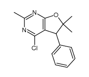 4-chloro-2,6,6-trimethyl-5-phenyl-5,6-dihydro-furo[2,3-d]pyrimidine