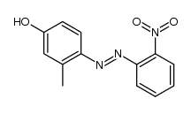 3-Methyl-4-(2-nitro-phenylazo)-phenol