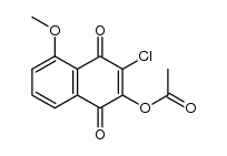 2-acetoxy-3-chloro-5-methoxy-1,4-naphthoquinone