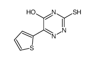 3-sulfanylidene-6-thiophen-2-yl-2H-1,2,4-triazin-5-one