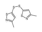 3-methyl-5-[(3-methyl-1,2-thiazol-5-yl)disulfanyl]-1,2-thiazole