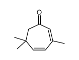 3,6,6-trimethylcyclohepta-2,4-dien-1-one