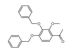 3',4'-dibenzyloxy-2'-methoxyacetophenone