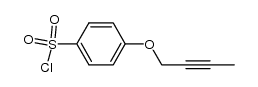 4-But-2-ynyloxy-benzenesulfonyl chloride