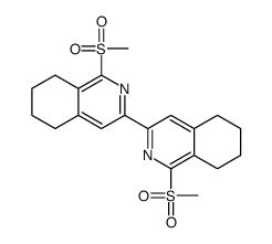 1-methylsulfonyl-3-(1-methylsulfonyl-5,6,7,8-tetrahydroisoquinolin-3-yl)-5,6,7,8-tetrahydroisoquinoline