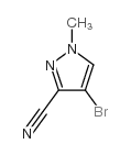 4-溴-1-甲基-1H-吡唑-3-甲腈