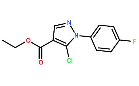 5-氯-1-（4-氟苯基）-1H-吡唑-4-羧酸乙酯