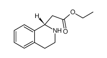 (S)-ethyl 2-(1,2,3,4-tetrahydroisoquinolin-1-yl)acetate