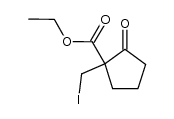 ethyl 1-(iodomethyl)-2-oxocyclopentane-1-carboxylate