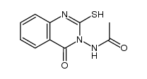 3-Acetamido-2-mercaptoquinazolin-4(3H)-one