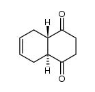 (+/-)-1,4,5,8,9,10-trans-hexahydronaphthalene-1,4-dione