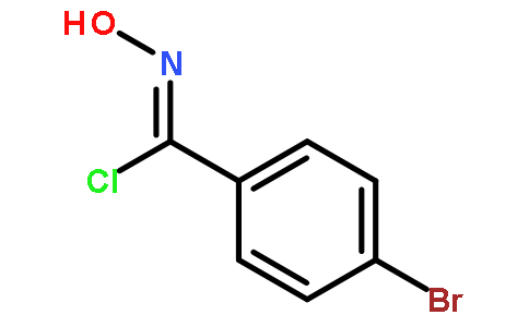 (1Z)-4-bromo-N-hydroxybenzenecarboximidoyl chloride
