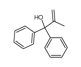 3,3-diphenyl-3-hydroxy-2-methylprop-1-ene