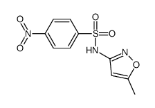 N-(5-Methyl-1,2-oxazol-3-yl)-4-nitrobenzenesulfonamide