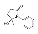 5-hydroxy-5-methyl-1-phenylpyrrolidin-2-one