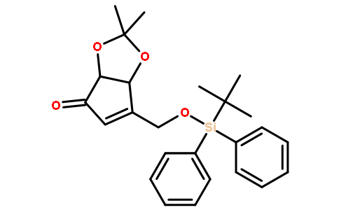 (3Ar,6ar)-6-((叔丁基二苯基甲硅烷基氧基)甲基)-2,2-二甲基-3ah-環戊并[d][1,3]二氧代l-4(6ah)-酮