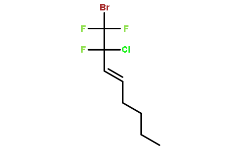 1-溴-2-氯-1,1,2-三氟-3-辛烯