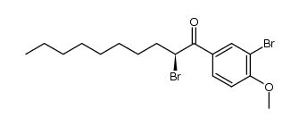 (S)-2-Bromo-1-(3-bromo-4-methoxyphenyl)decan-1-one