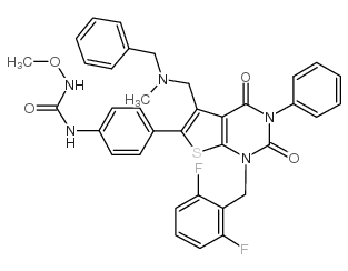 (3-氯苯基)[3,4-二氢-6,7-二甲氧基-1-[(4-甲氧基苯氧基)甲基]-2(1H)-异喹啉基]甲酮