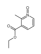 2-methyl-1-oxy-nicotinic acid ethyl ester