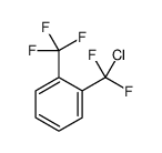 1-[chloro(difluoro)methyl]-2-(trifluoromethyl)benzene