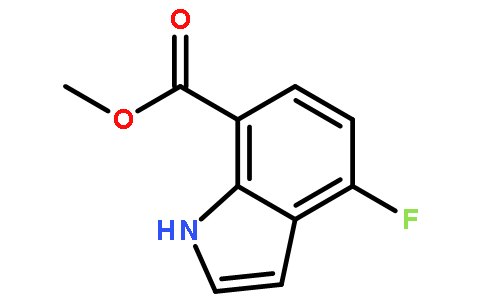 4-氟-1H-吲哚-7-羧酸甲酯