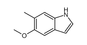 5-甲氧基-6-甲基-1H-吲哚