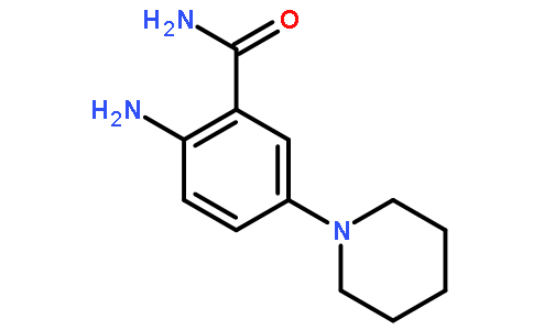 2-氨基-5-(哌啶-1-基)苯甲酰胺