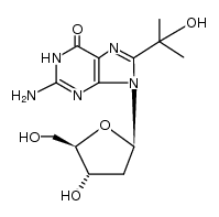 8-(1-hydroxy-1-methylethyl)-2'-deoxyguanosine