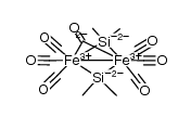 bis(μ-dimethylsilylene)-μ-carbonyl bis(tricarbonyliron)(Fe-Fe)
