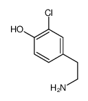 4-(2-aminoethyl)-2-chlorophenol
